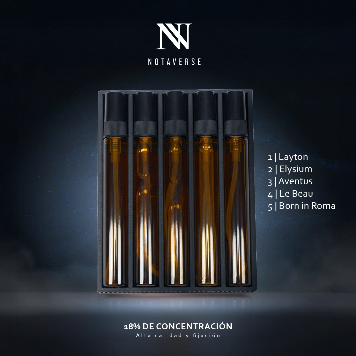 Discovery set 5 perfumes premium 50ml